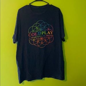 Coldplay Head Full of Dreams T shirt XL